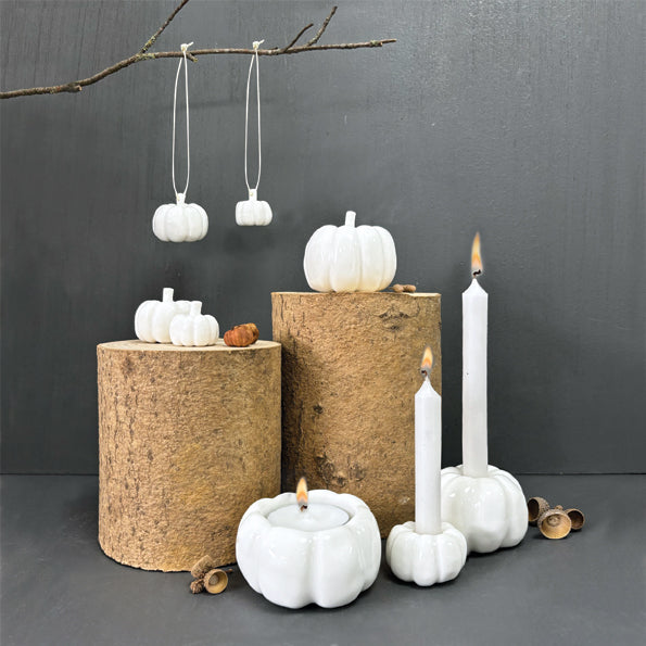 Porcelain Pumpkins