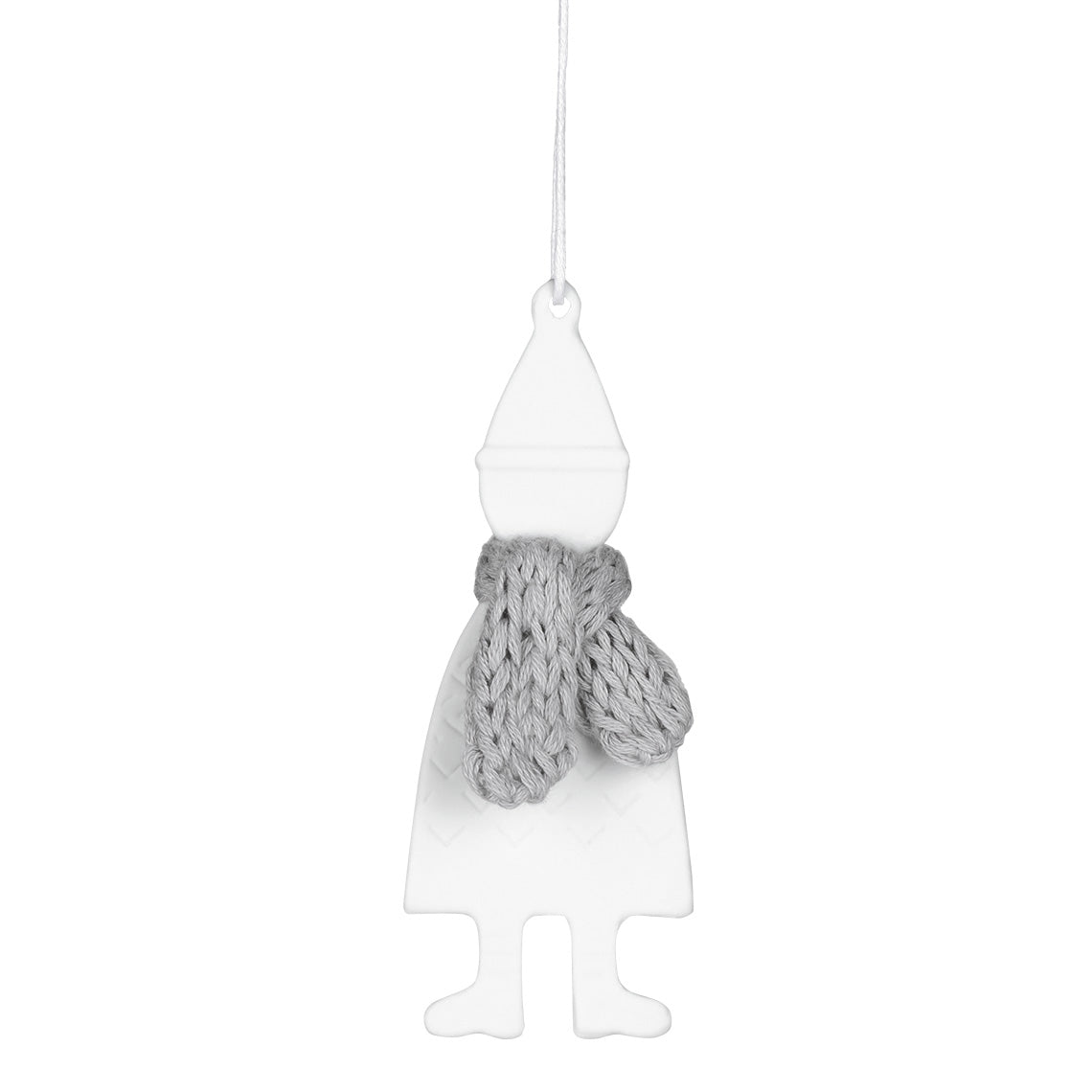 Porcelain White Gnome Hanger