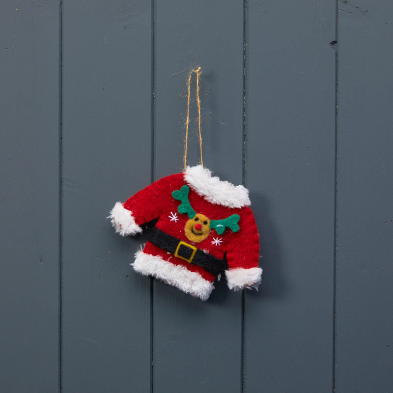 Hanging Christmas Jumpers