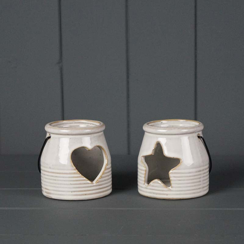 Ceramic Star Tealight Holder