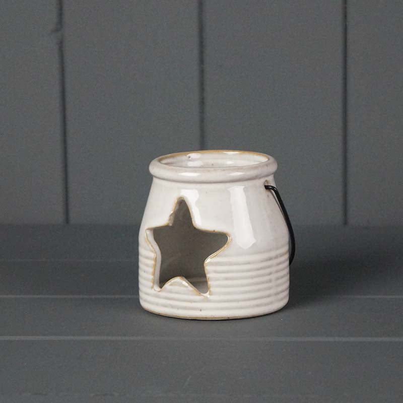 Ceramic Star Tealight Holder