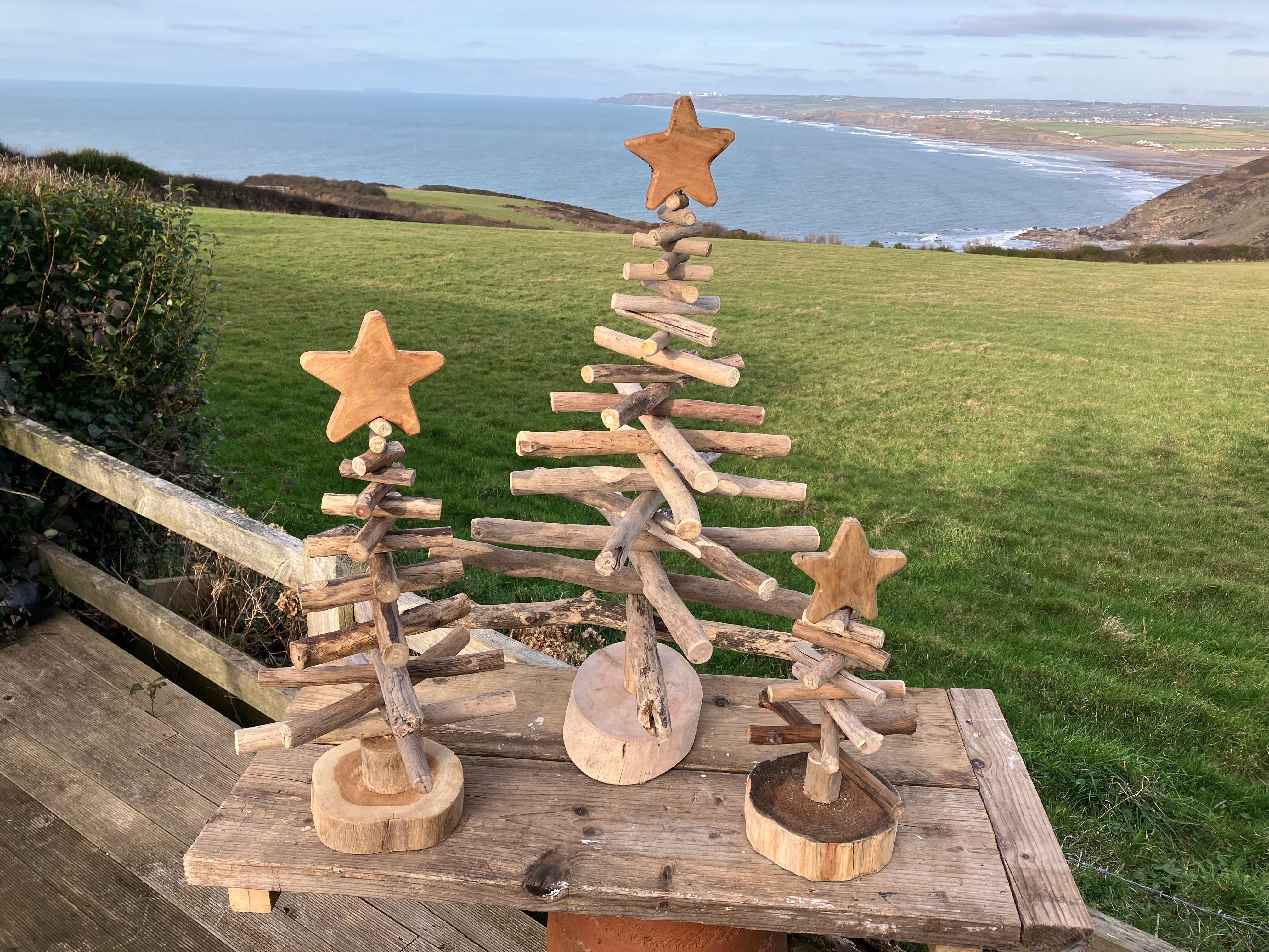 Driftwood Christmas Trees