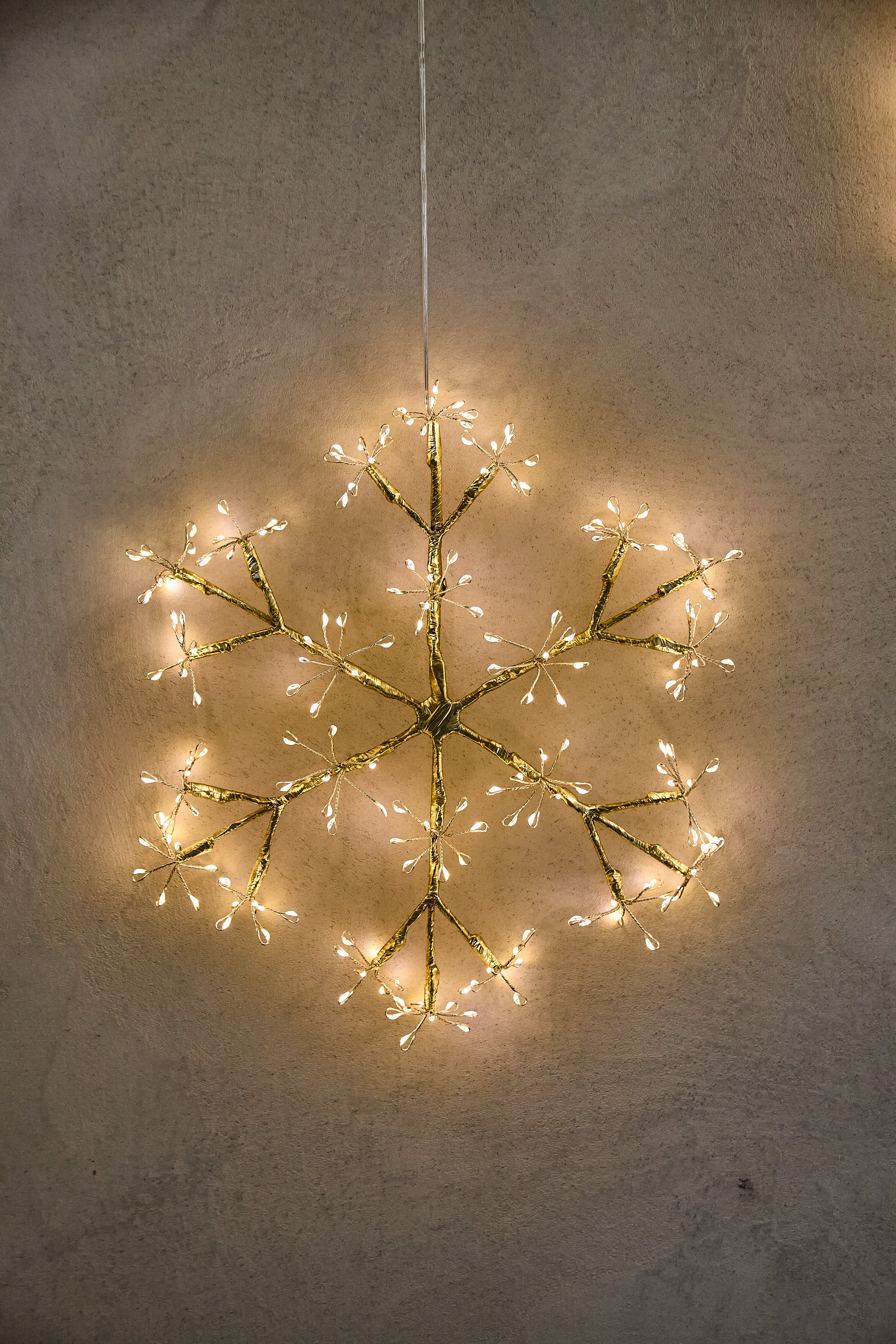 Hanging Light Up Snowflakes