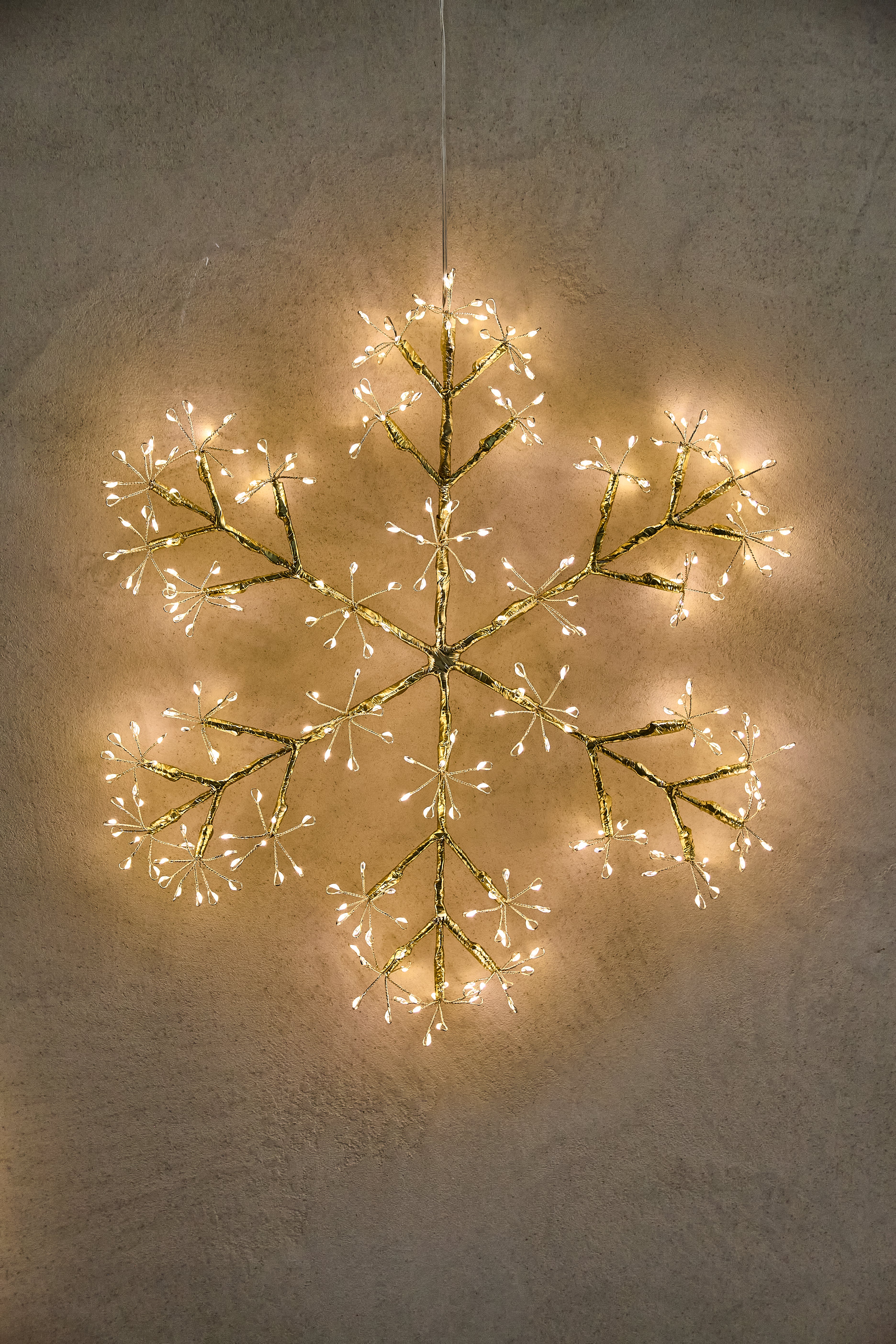 Hanging Light Up Snowflakes