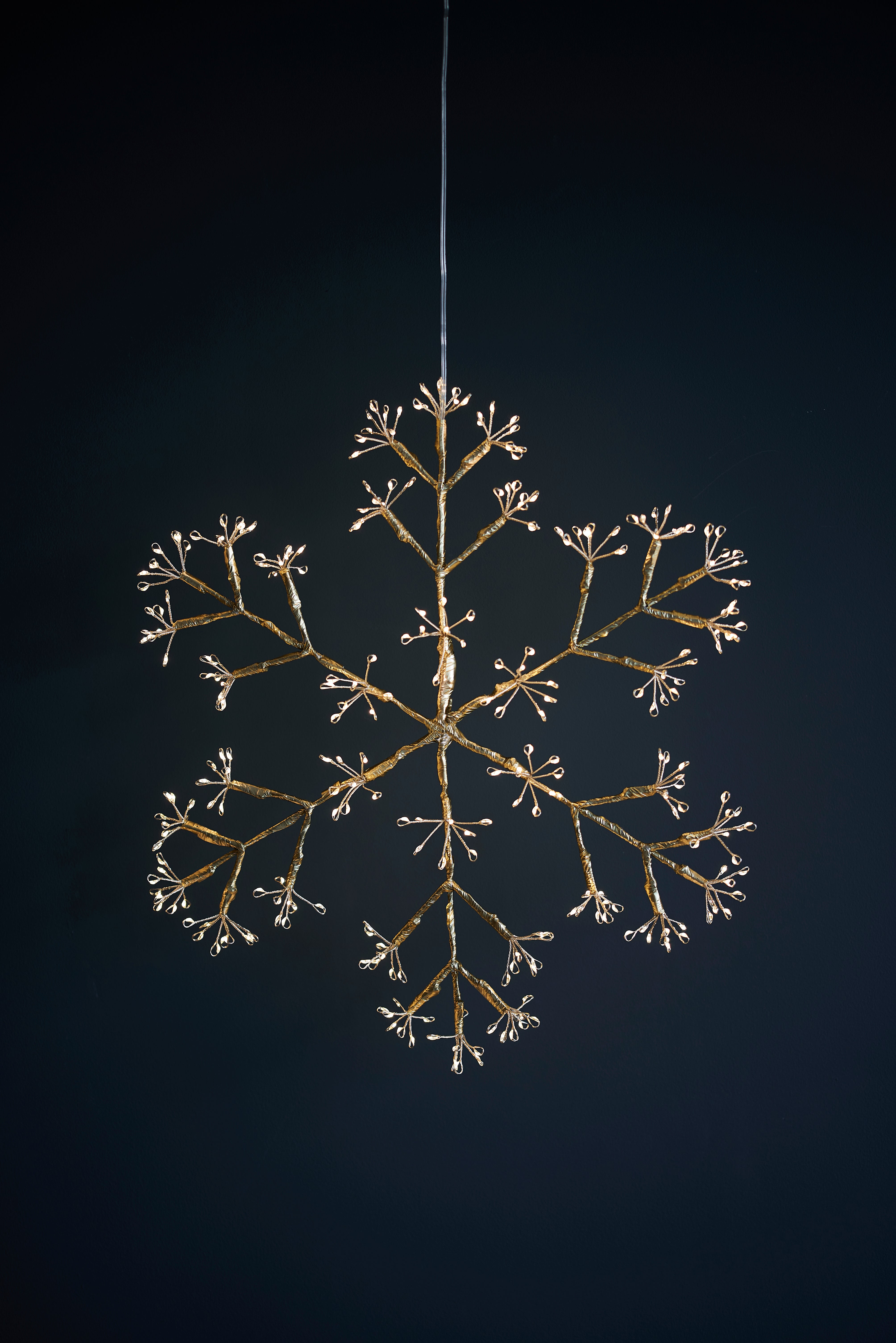 Hanging Light Up Snowflakes