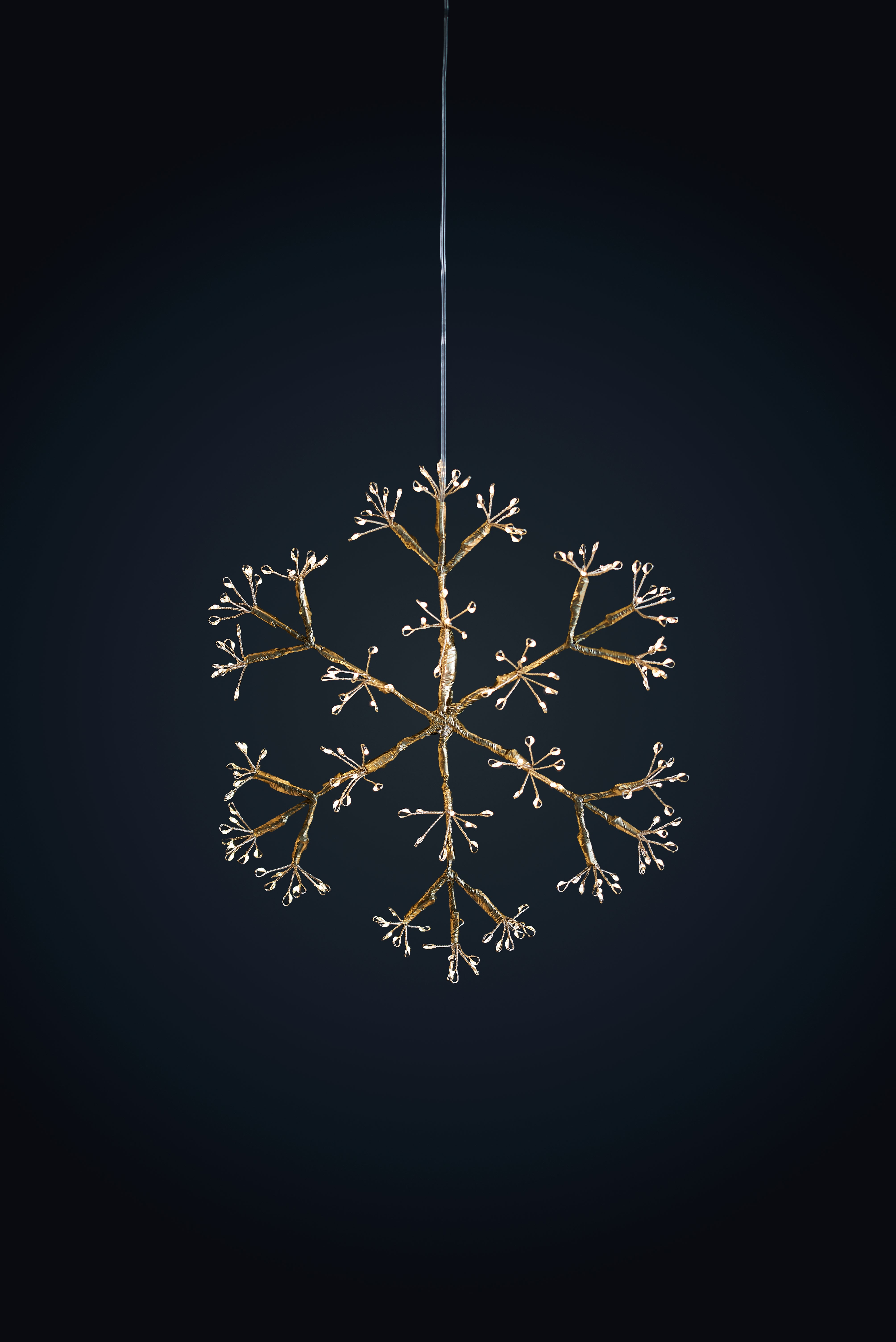 Hanging Light Up Snowflakes