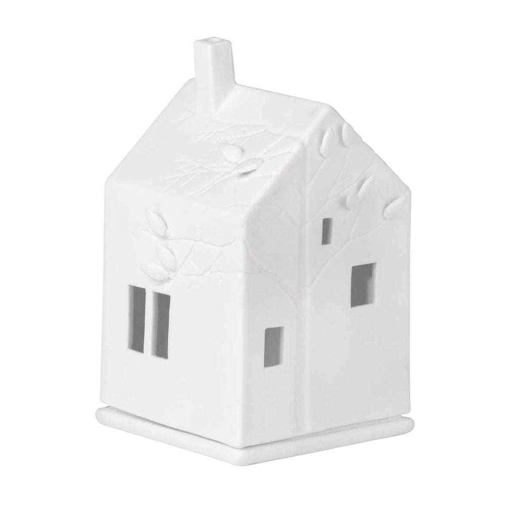 Porcelain Tealight Houses - Tree House