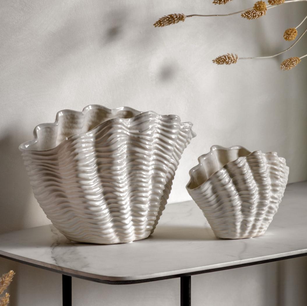 Clam Shell Vase